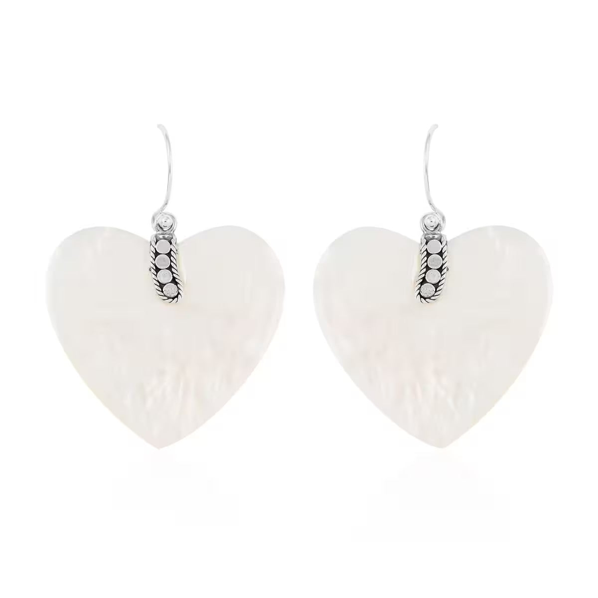 Mother Of Pearl Earring Sterling Silver