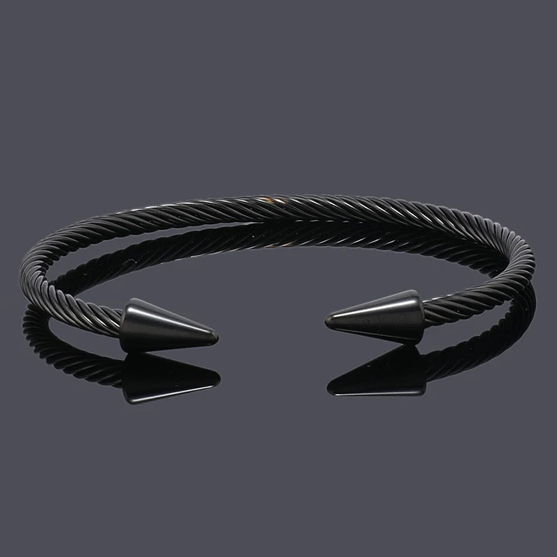 Stainless Steel Cuff Bracelet Women
