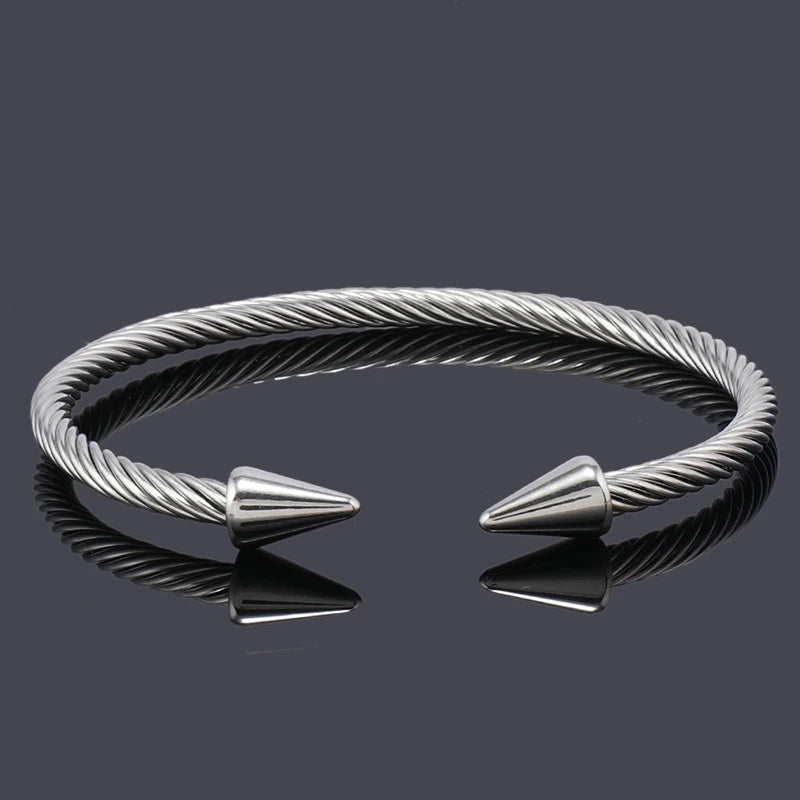 Stainless Steel Cuff Bracelet Women