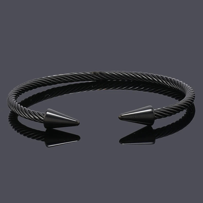 Stainless Steel Cuff Bracelet Women