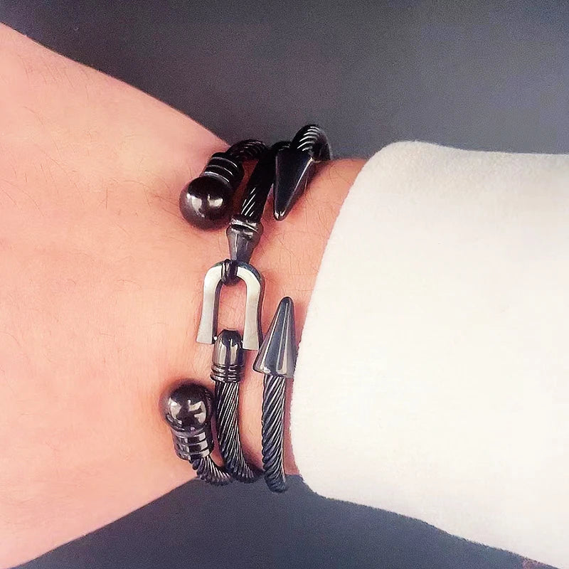 Stainless Steel Cuff Bracelet Women