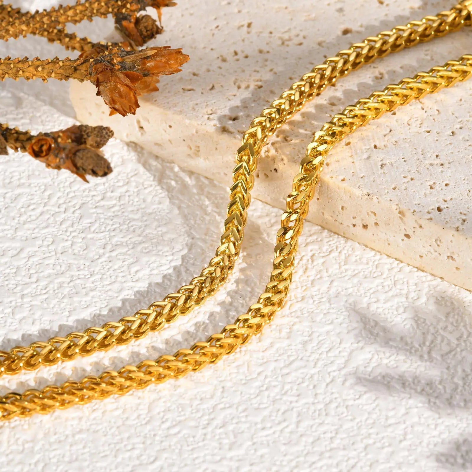 Square Link Bracelet Layer Out