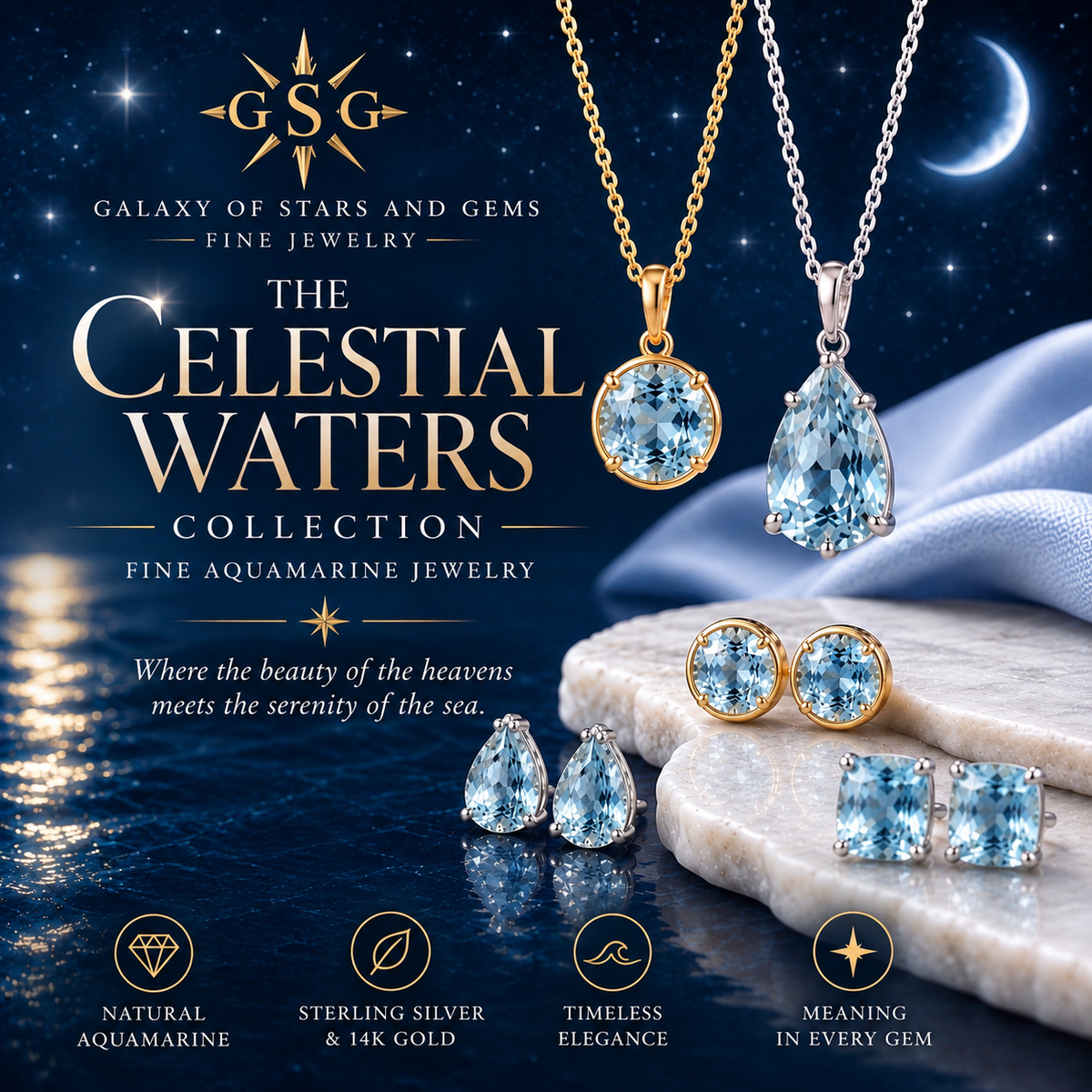 The Celestial Waters Collection