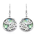 Abalone Shell Dragonflies Earrings