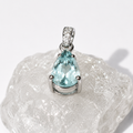 Aquara Teardrop Pendant