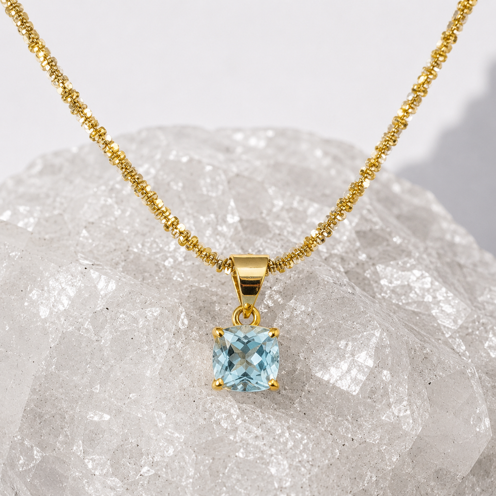 The Golden Current Pendant