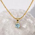 The Golden Current Pendant