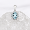 Aurelia Starlight Halo Pendant