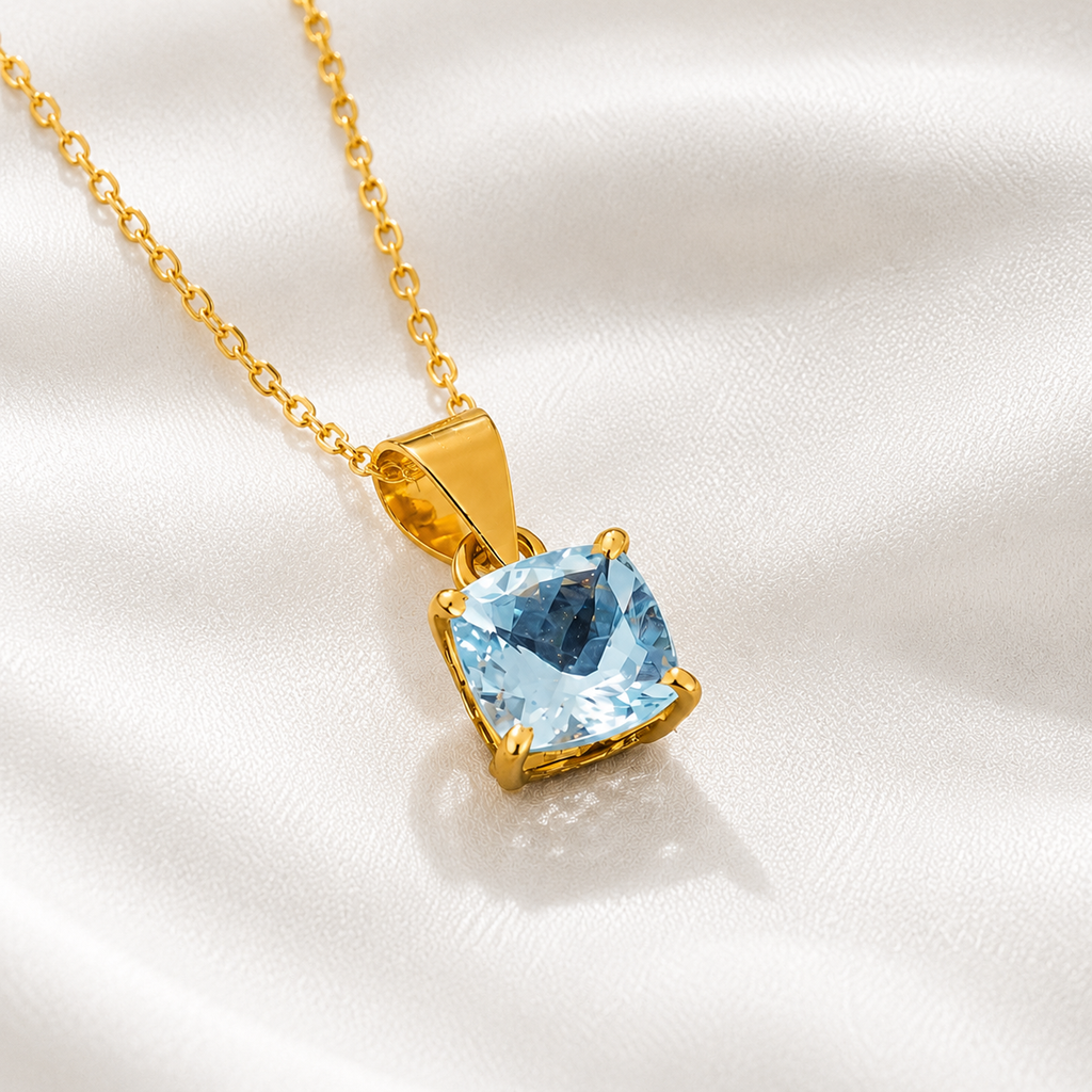 The Golden Current Pendant