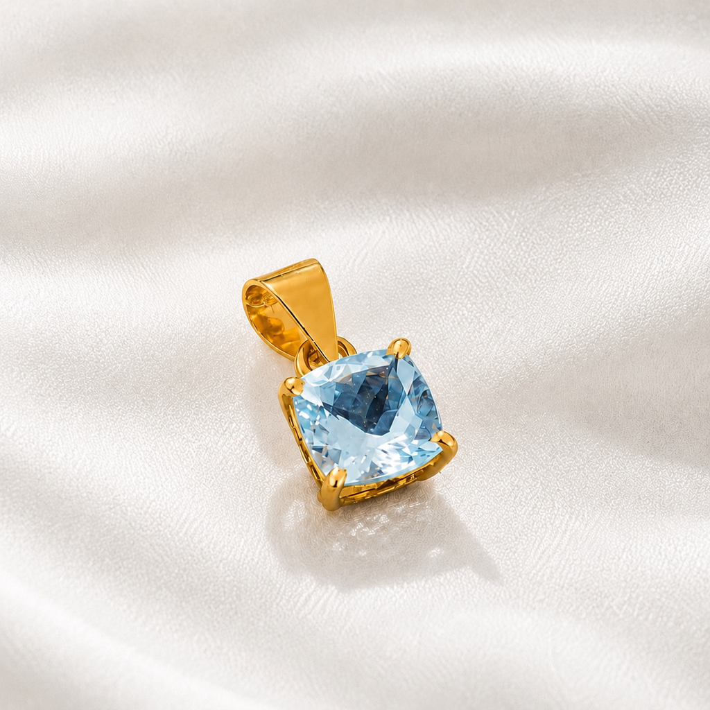 The Golden Current Pendant