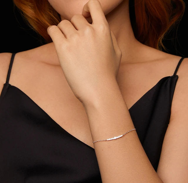 Sparkling Moissanite Bracelet