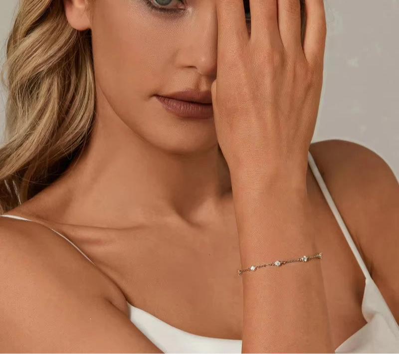 Starry Moissanite Bracelet