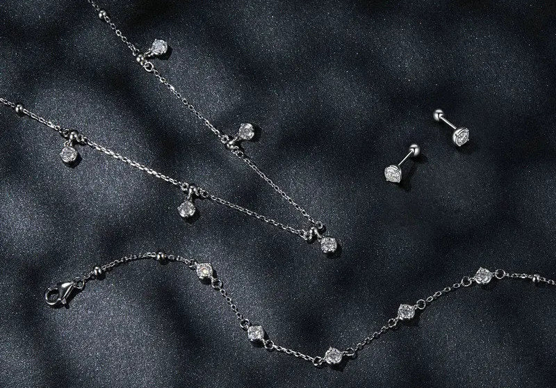 Starry Moissanite Bracelet