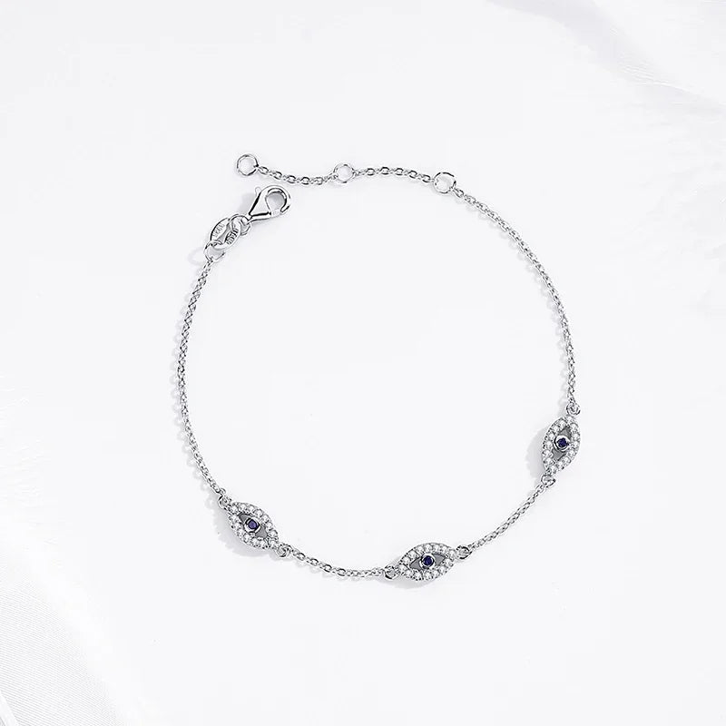 Luxury Evil Eye Charm Bracelet