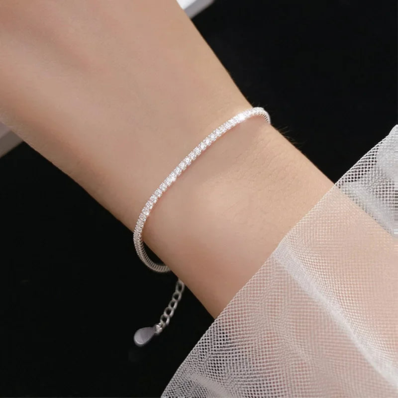 925 Sterling Silver Choker Necklace