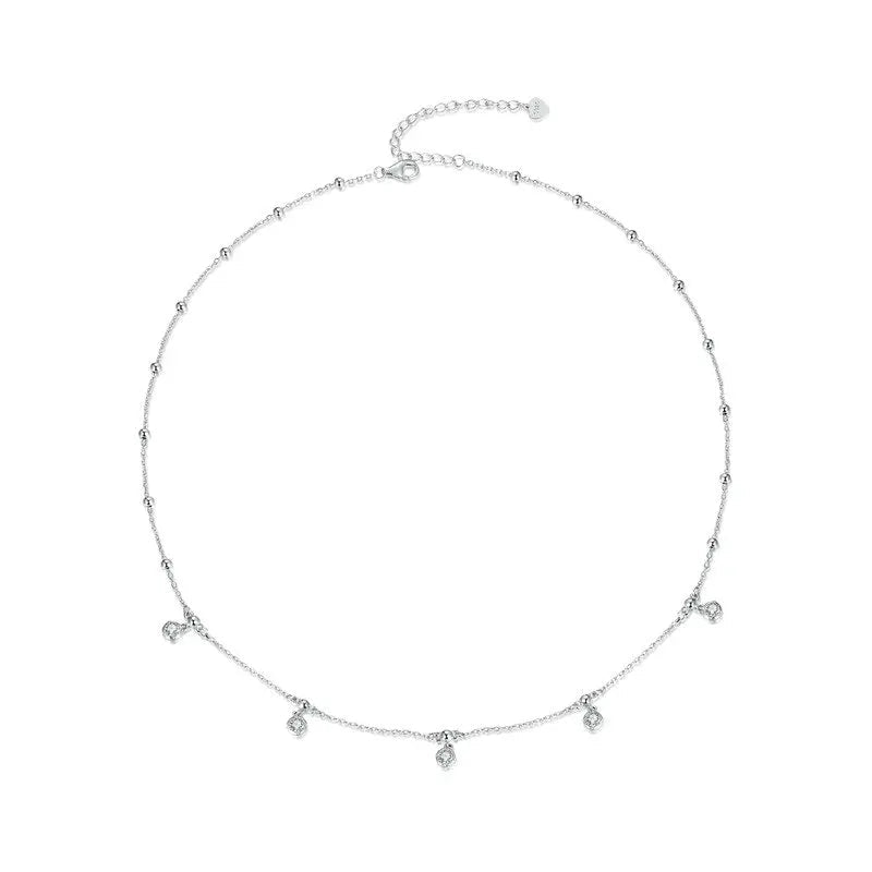 Mini Waterdrop Moissanite Necklace